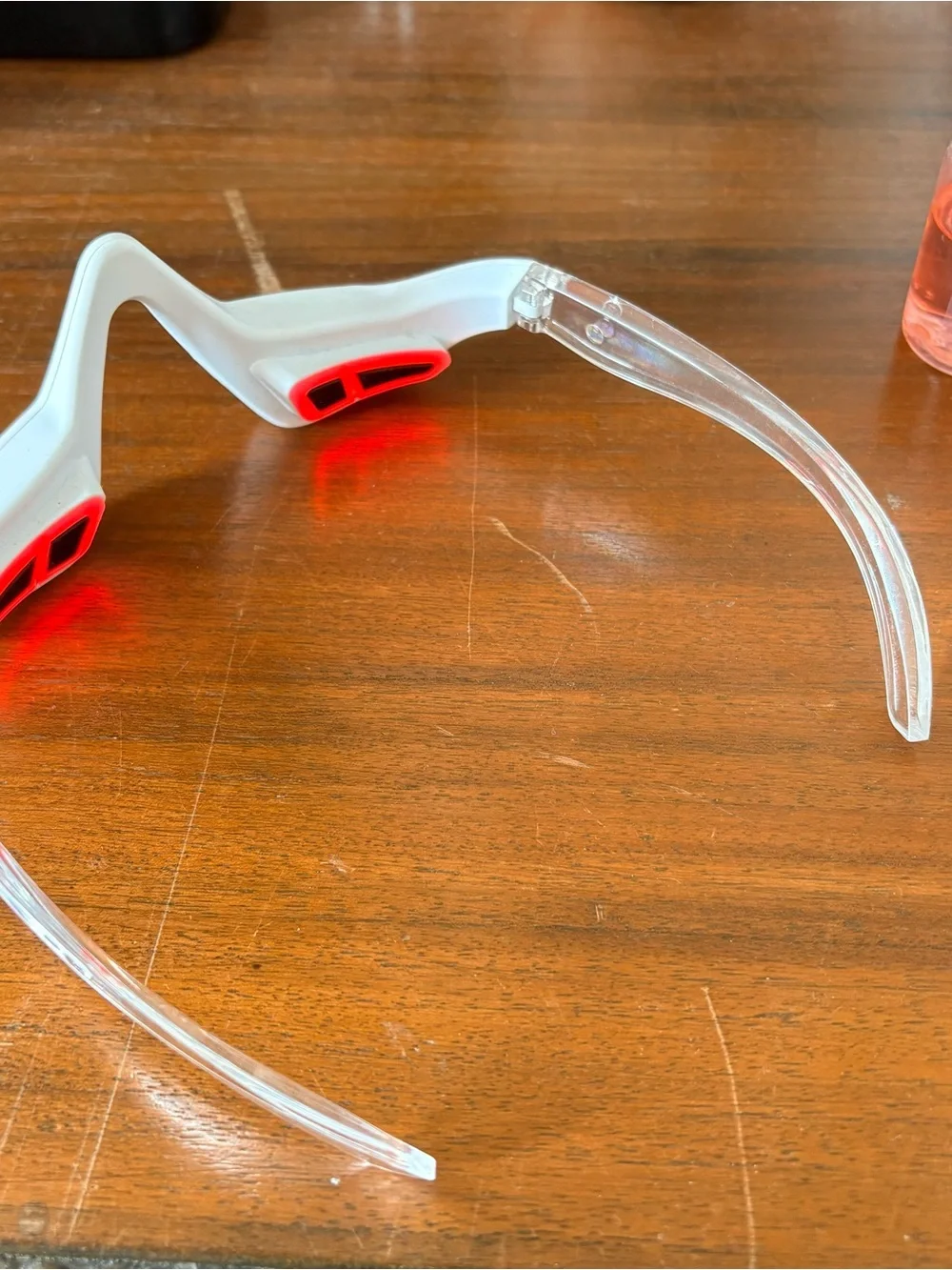 Red Light Therapy Eye Massager - EMS Microcurrent Anti-Aging Under Eye Glasses